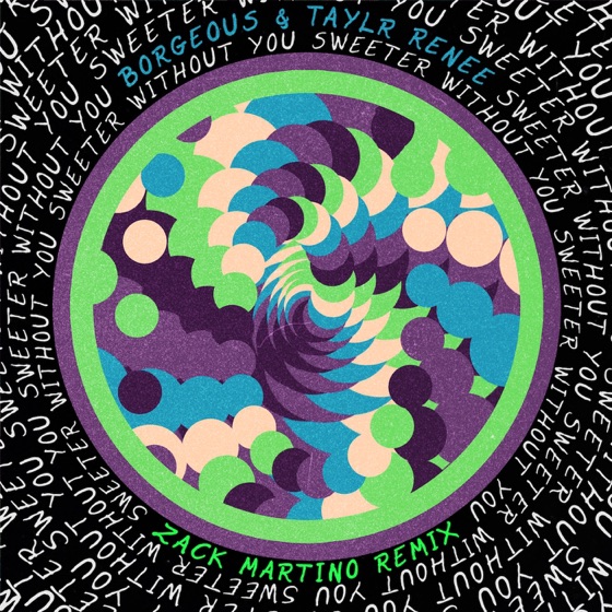 Cover artwork for Sweeter Without You (Zack Martino Remix)