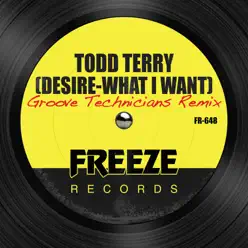 Desire (What I Want) [Groove Technicians Remix] - Single - Todd Terry