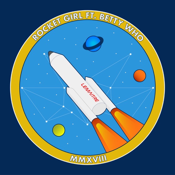 Cover artwork for Rocket Girl (feat. Betty Who)