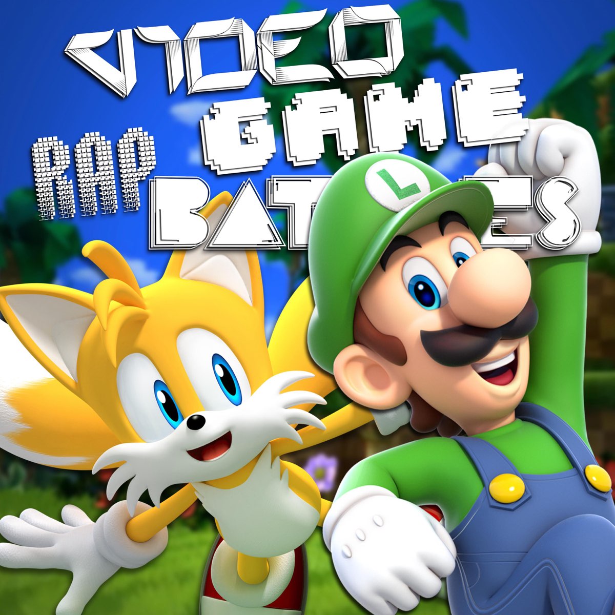 Tails song. Tails vs Luigi. Tails vs.