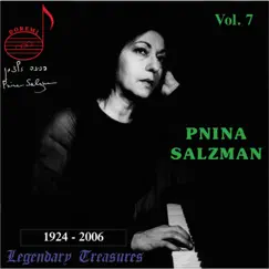 Pnina Salzman, Vol. 7: Chamber Music & Solos (Live) by Pnina Salzman, Daniel Benyamini & Yona Ettlinger album reviews, ratings, credits