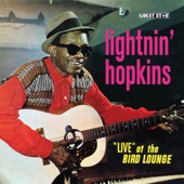 Lightnin' Hopkins "Live" at the Bird Lounge - EP artwork