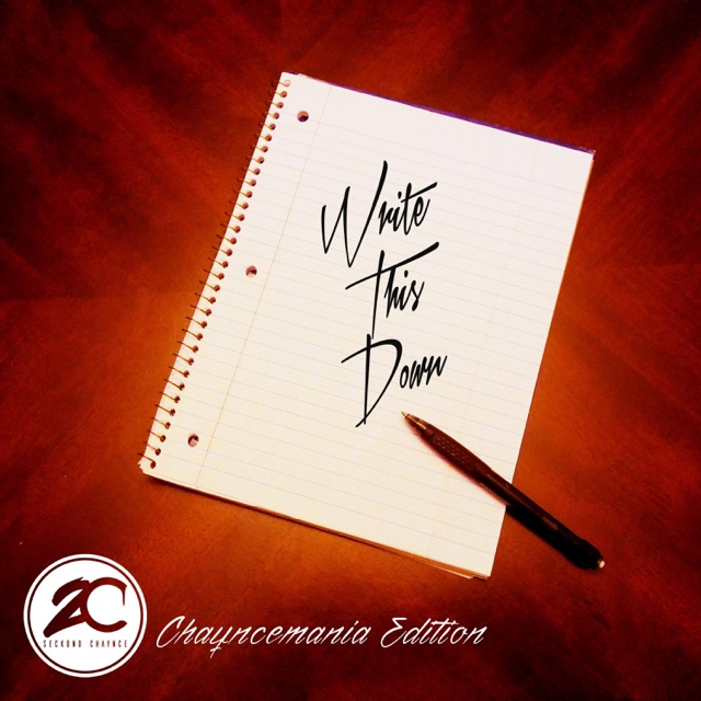 Seckond Chaynce Write This Down - Single Album Cover