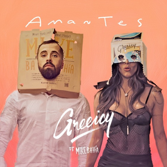 Cover artwork for Amantes (feat. Mike Bahía)