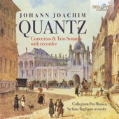 Quantz: Concertos & Trio Sonatas with Recorder artwork