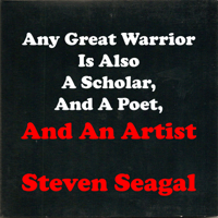 Steven Seagal - And an Artist - EP artwork