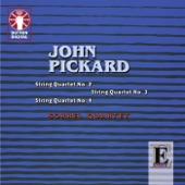 John Pickard: String Quartets Nos. 2, 3 & 4 artwork