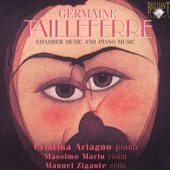 Tailleferre: Chamber Music and Piano Music artwork