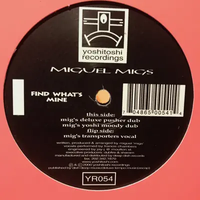 Find What's Mine - Single - Miguel Migs