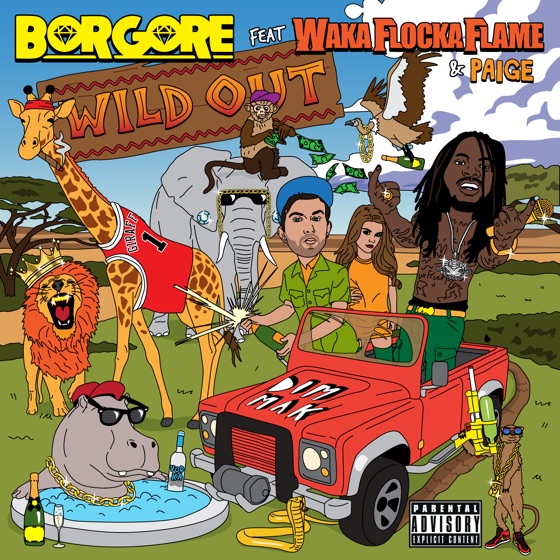 Cover artwork for Wild out (feat. Waka Flocka Flame & Paige)