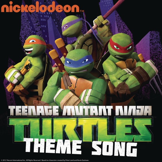 Cover artwork for Teenage Mutant Ninja Turtles Theme Song