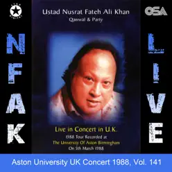 Aston University UK Concert 1988, Vol. 141 - Nusrat Fateh Ali Khan