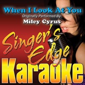 When I Look At You (Originally Performed By Miley Cyrus) [Instrumental] artwork