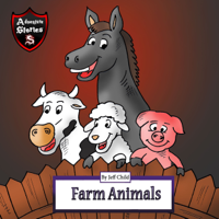 Jeff Child - Farm Animals: Diary for Kids About a Donkey and His Friends: Adventure Stories for Kids (Unabridged) artwork