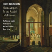 M. Haydn: Mass & Vespers for the Feast of Holy Innocents artwork