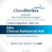 J.S. Bach's Magnificat - BWV 243 - Alto Chorus Rehearsal Aid - EP artwork