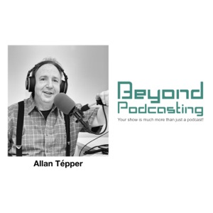 Above-the-fold podcast subscription links on our podcast website