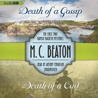 M.C. Beaton - Death of a Gossip & Death of a Cad: The First Two Hamish Macbeth Mysteries artwork