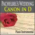 Pachelbel's Wedding Canon In D (Piano Instrumental) song reviews