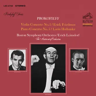 Prokofiev: Violin Concerto No. 1 in D Major, Op. 19 & Piano Concerto No. 5 in G Major, Op. 55 by Erich Leinsdorf album reviews, ratings, credits