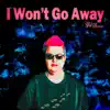 I Won't Go Away (feat. Mhyst) - Single album lyrics, reviews, download