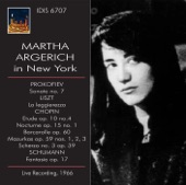Martha Argerich in New York, 1966 (Live) artwork