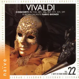 Vivaldi: Concerti by Fabio Biondi & Europa Galante album reviews, ratings, credits