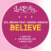 Believe (feat. Hannah Khemoh) [Main Mix] artwork