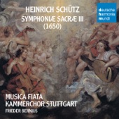 Schütz: Symphoniae Sacrae artwork