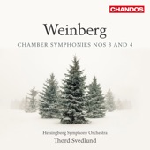 Weinberg: Chamber Symphonies Nos. 3 & 4 artwork