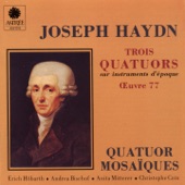 Haydn: Trois quatuors sur instruments d'époque, Op. 77 artwork