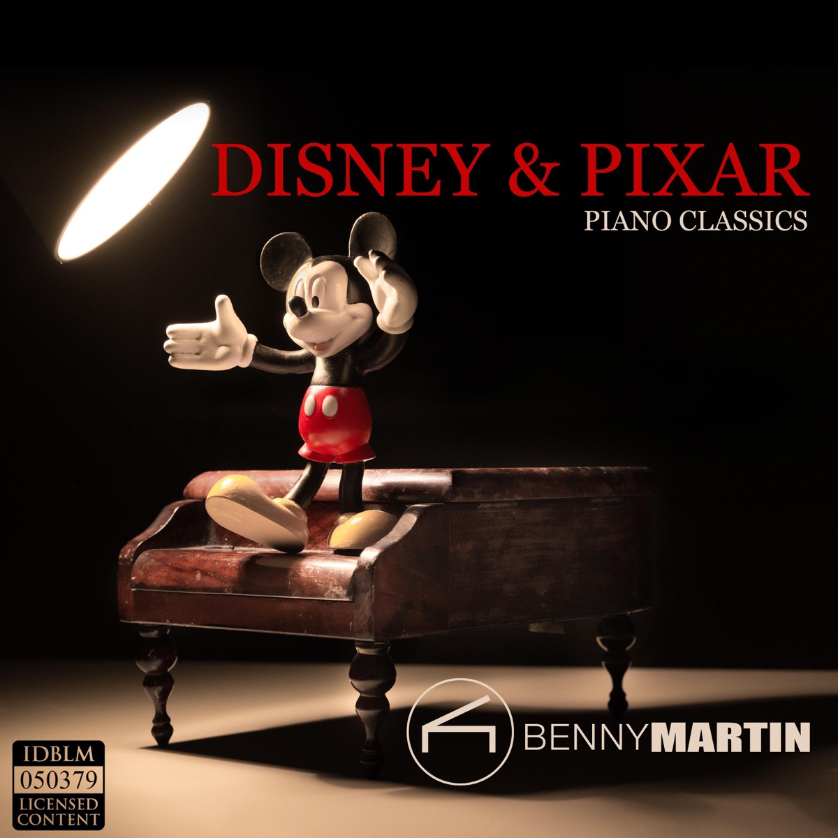 Disney Pixar Piano Classics Album Cover By Benny Martin