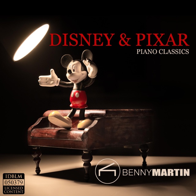 Benny Martin Disney & Pixar Piano Classics Album Cover