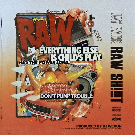 Cover artwork for Raw Sh!t (with DJ Wegun)