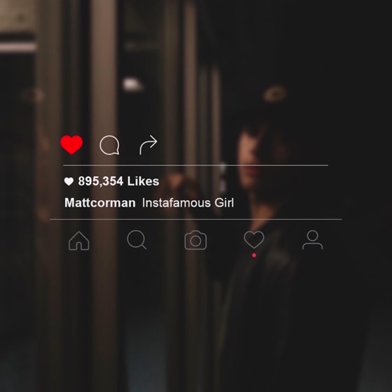 Cover artwork for Instafamous Girl