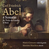 Abel: 6 Sonatas for Viola da Gamba & Bass artwork