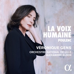 POULENC/LA VOIX HUMAINE cover art