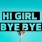 Hi girl bye bye artwork