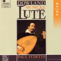 Paul O'Dette - Dowland: Musicke for the Lute artwork