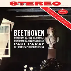 Beethoven: Symphony No. 2; Symphony No.1 (Paul Paray: The Mercury Masters II, Volume 7) by Detroit Symphony Orchestra & Paul Paray album reviews, ratings, credits