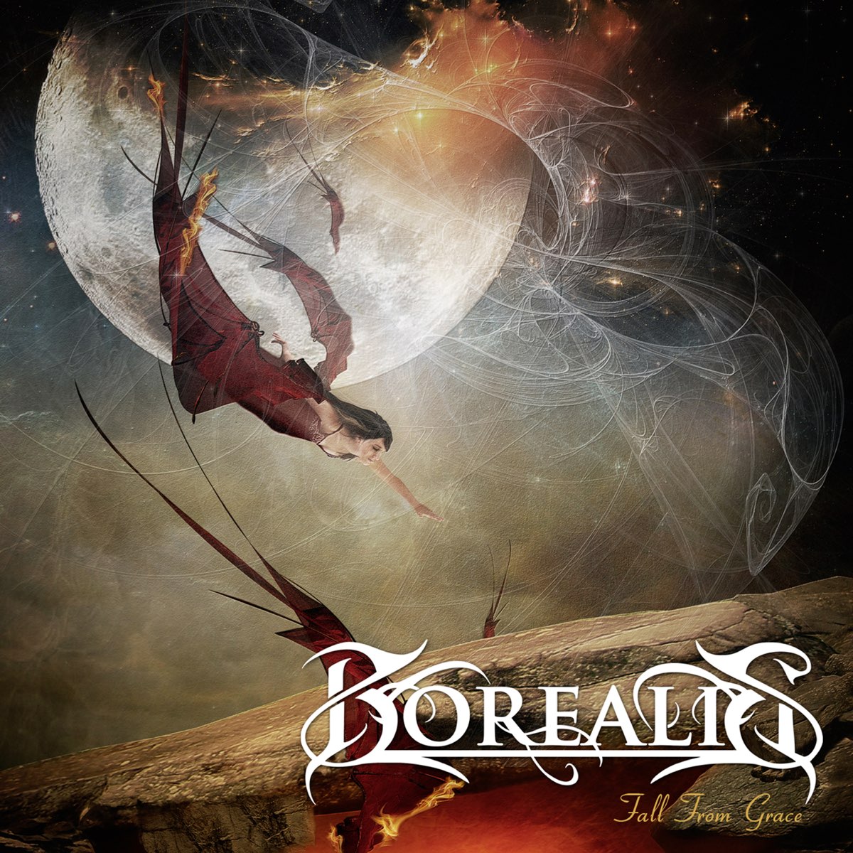 Borealis Fall from Grace. Borealis World of Silence MMXVII. Fall from Grace Band. Borealis World of Silence.