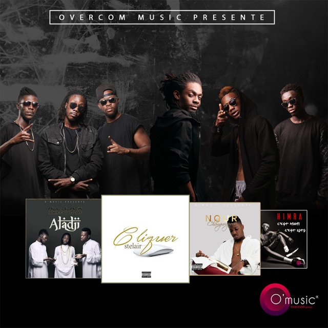 All Black & Kiff No Beat Overcom - EP Album Cover