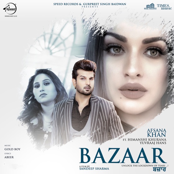 Cover artwork for Bazaar (feat. Himanshi Khurana & Yuvraaj Hans)