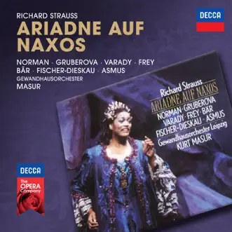 Strauss, R: Ariadne auf Naxos by Kurt Masur, Gewandhausorchester, Jessye Norman, Edita Gruberová, Julia Varady, Paul Frey, Olaf Bär, Dietrich Fischer-Dieskau & Rudolf Asmus album reviews, ratings, credits