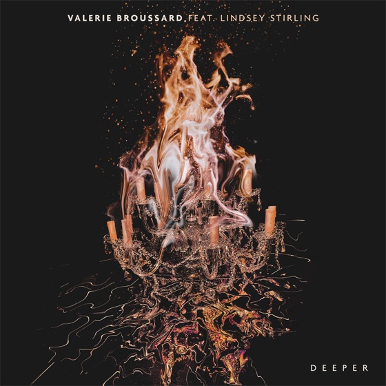 Cover artwork for Deeper (feat. Lindsey Stirling)