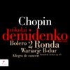 Chopin: Bolero, 2 Ronda, Wariacje in B Major