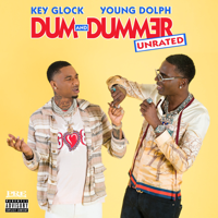 Young Dolph & Key Glock - Dum and Dummer artwork