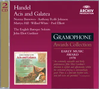 Acis and Galatea - First Version: Heart, the Seat of Soft Delight by Norma Burrowes, English Baroque Soloists & John Eliot Gardiner song reviws