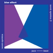 Blues modrého efektu artwork