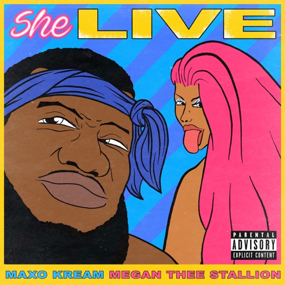 Cover artwork for She Live (feat. Megan Thee Stallion)